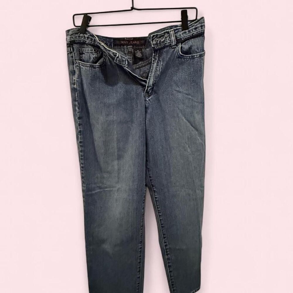 Dkny Women's Blue and Navy Jeans